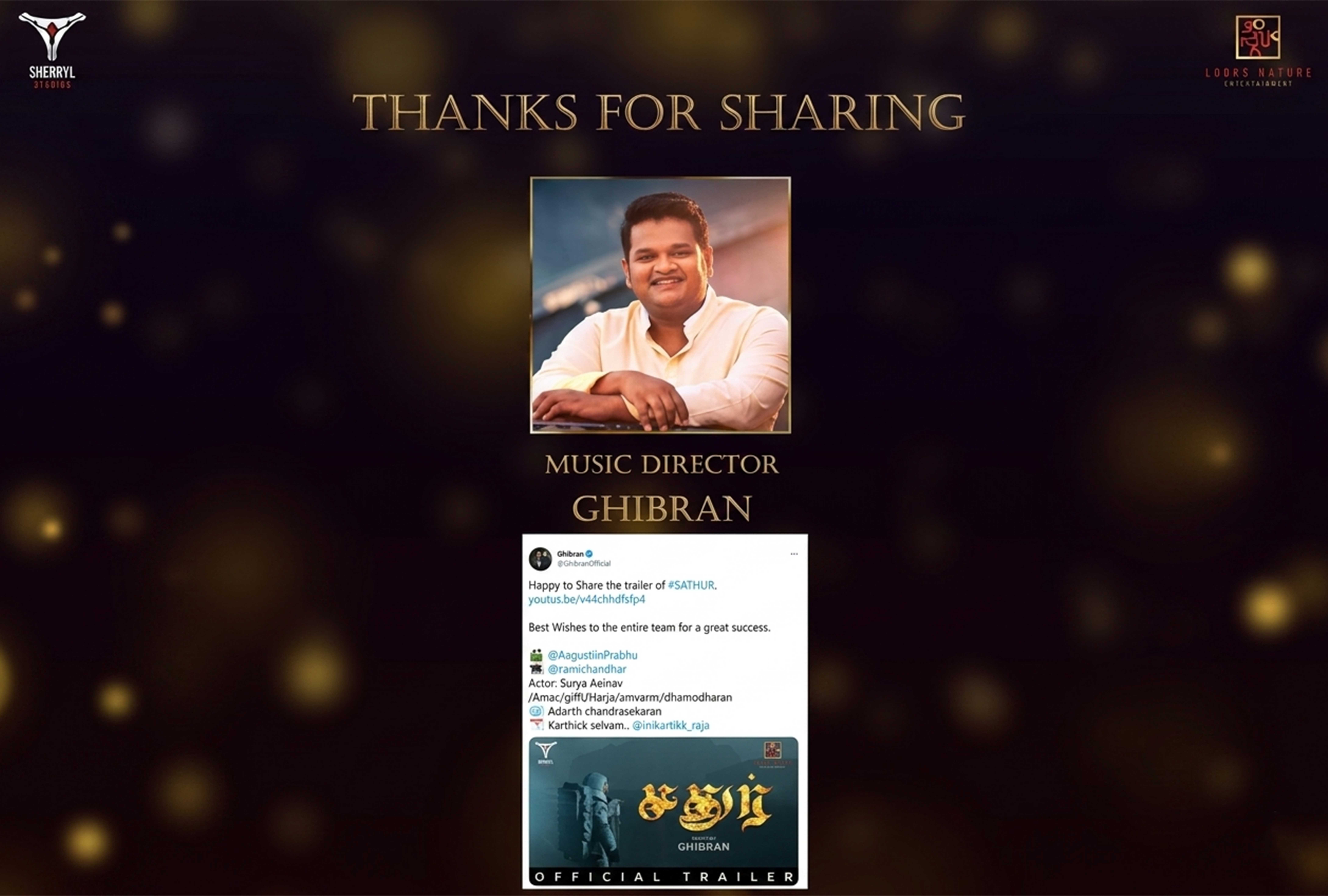 Ghibran Acknowledgement